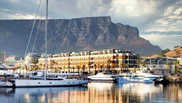 Kapstadt: Blick auf den Tafelberg